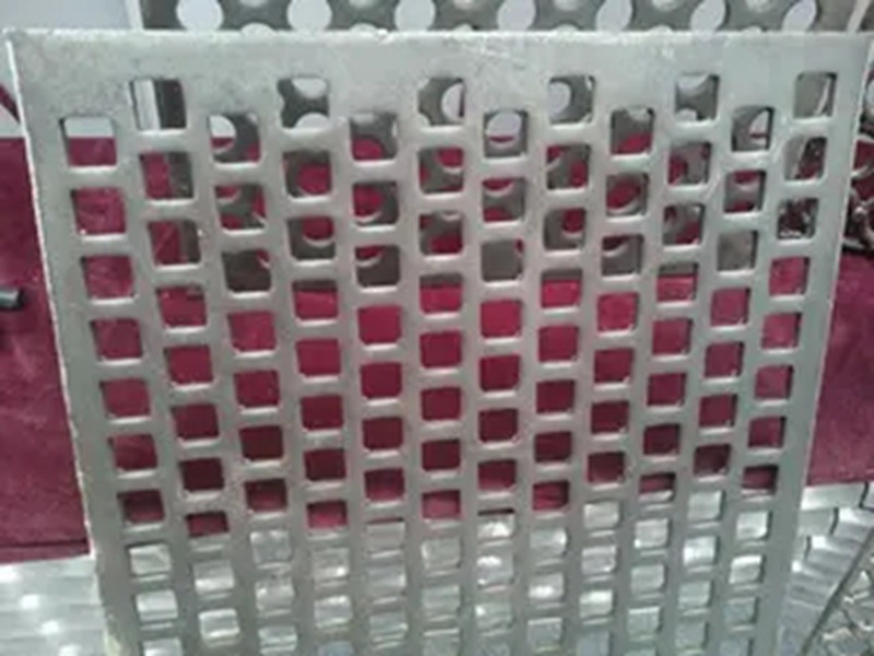 钢板冲孔方形筛网